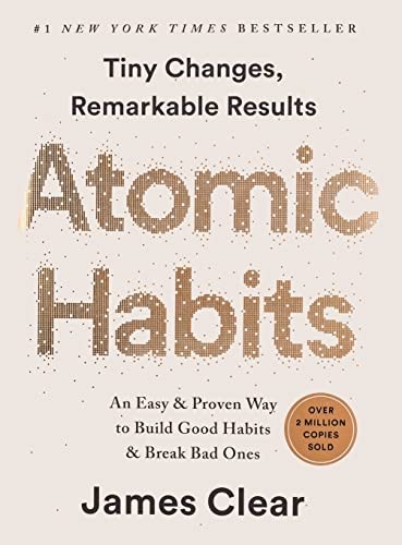 Atomic Habits by James Clear, cover